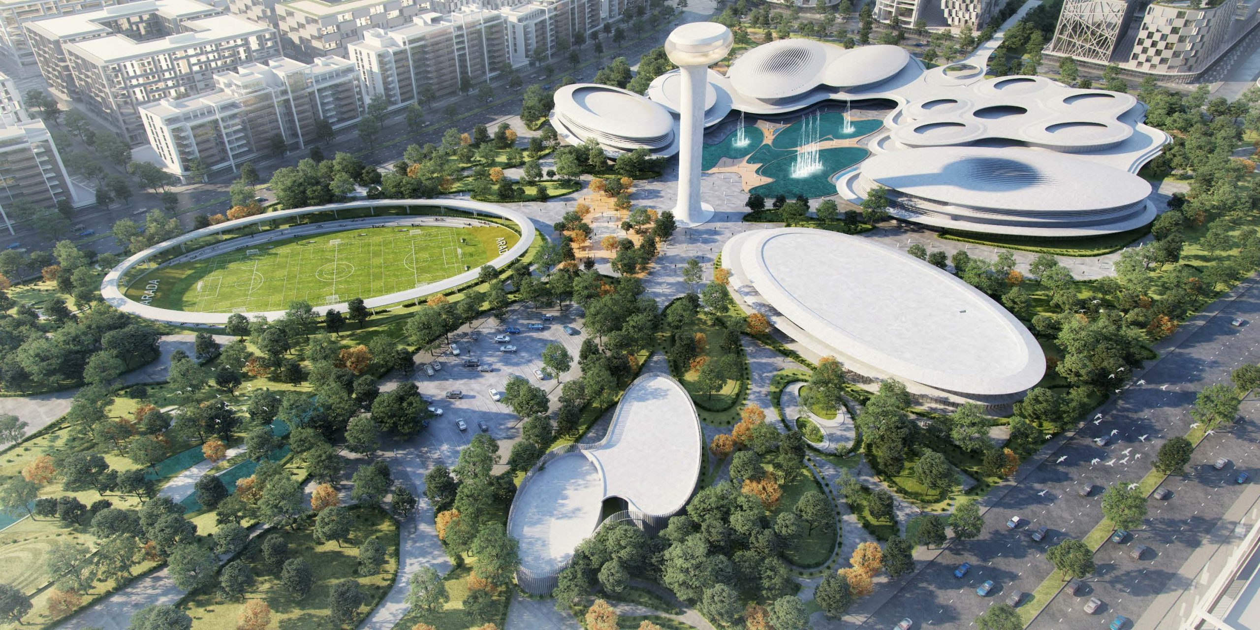 Madar Mall at Aljada — View 2